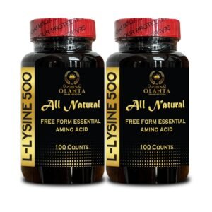 L-LYSINE 500 AMINO ACID - Essential Amino Acid for Healthy nitrogen Balance -2B