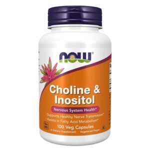 NOW FOODS Choline & Inositol 500 mg Capsules