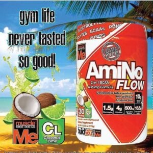 Muscle Elements AmiNO FLOW 2-in-1 BCAA & Pump Formula 30 Servings PICK FLAVOR