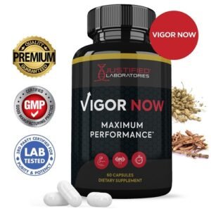 Titan Vigor Pills for Men Enhancement Male Performance Support (60 Capsules)