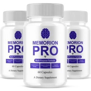 (3 Pack) Memorion Pro Brain Supplement, MemorionPro Advanced (180 Capsules)