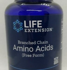 Life Extension Branched Chain Amino Acids (Free Form), 90 capsules