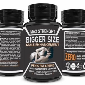 BIGGER SIZE MEN PERFORMANCE PILLS LIBIDO, ENERGY,SUPPORT 1275mg 60 PILLS
