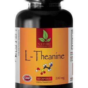 Improve Cardiovascular Health - L-THEANINE 200mg - Post Workout Powder 1B