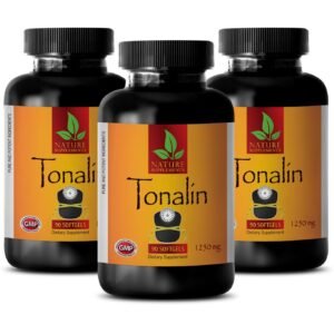 fat burner pills - TONALIN 1250mg - weight loss supplements - 3 Bot 270 Softgels