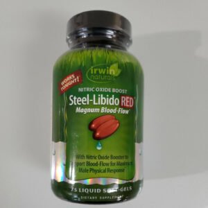 Irwin Naturals Steel-Libido Red Magnum Blood Flow 72 Ct Exp 10/26