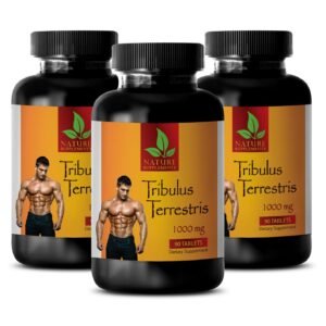 Tribulus Terrestris 1000mg. Testosterone Booster. Muscle Mass. Libido 3B 270Tabs