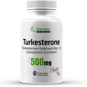 Turkesterone hydroxypropyl cyclodextrin complex 500mg - 90 Capsules free ship