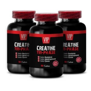 Energy booster organic - CREATINE TRI-PHASE creatine Pyruvate supplement 3B 270T