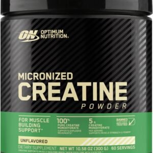 Optimum Nutrition, Micronized Creatine Monohydrate Powder, 5000mg, Unflavored