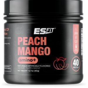 Amino+ Powder - Pre and Post Workout with Caffeine + Green Tea Extract - BCAA, A