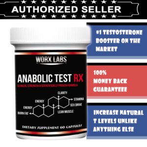 TEST BOOSTER Supplement, Supports Muscles Pre and Post Workout, reg $54.99