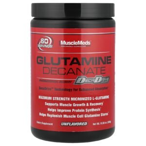 Glutamine Decanate, Unflavored, 10.58 oz (300 g)