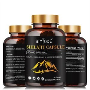 Evlution Nutrition Shilajit - Energy Support - Fulvic Acid - 60 Servings